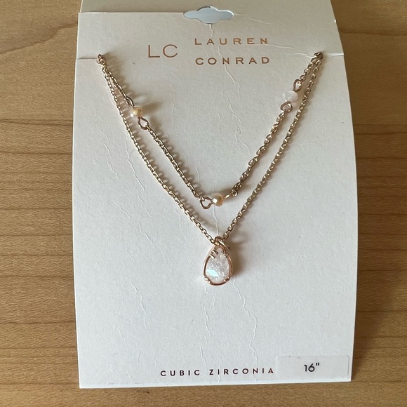 Rose Gold Double layer Necklace